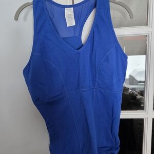 New Danskin Now Women's Blue Tummy Control Tank